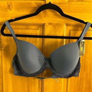 NWT Wacoal blue bra 38D